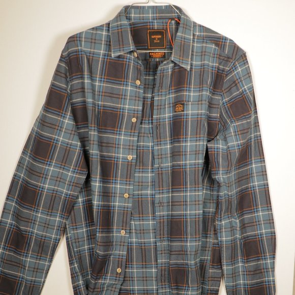 Superdry Flannel Shirt **new with tag** - Picture 1 of 6
